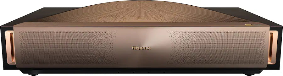 Hisense - L9Q Triple Laser Smart UST Projector, 5000 Lumens, 80"-200", 4K UHD, DLP, IMAX Enhanced, Pantone Validated, HDR - Walnut