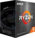 AMD - Ryzen 5 5500 6-Core - 12 Thread 3.6 GHz (4.2 GHz Max Boost) Socket AM4 65W Unlocked Desktop Processor - Black