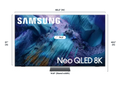 Samsung - 75” Class QN990F Series Neo QLED 8K Mini LED SamsungVision AI Smart Tizen TV (2025)